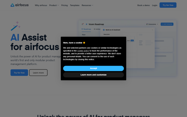 Ai Assist By Airfocus Review | Pricing, Features & Alternatives