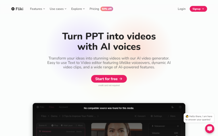 Fliki.ai Review | Pricing, Features & Alternatives