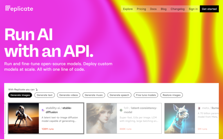 Replicate Review | Pricing, Features & Alternatives