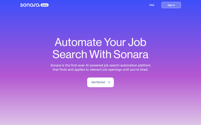 Sonara.ai Review | Pricing, Features & Alternatives